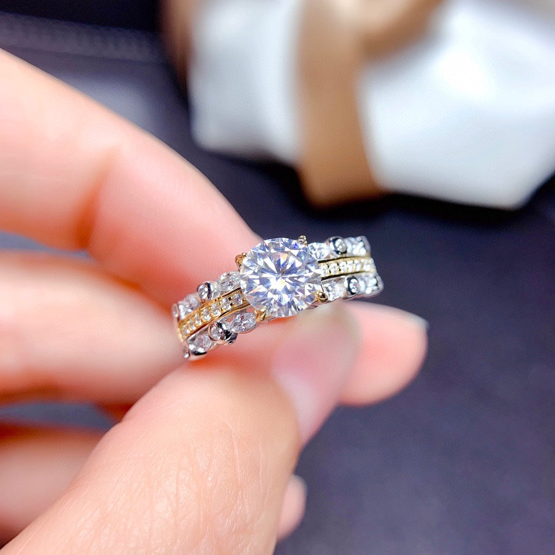 Wholesale Copper Moissanite Ring